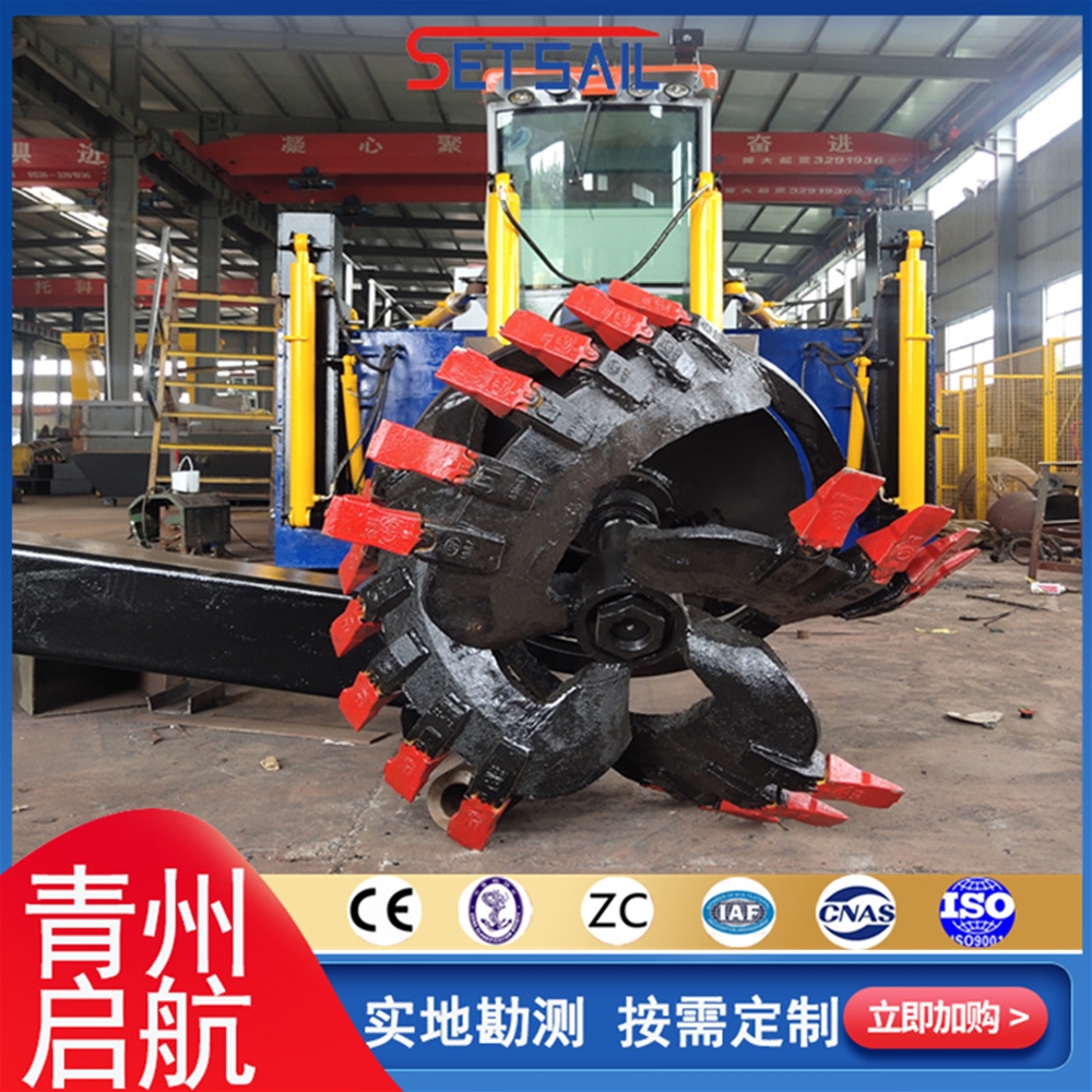 QH2005型電動機械絞吸式挖泥船
